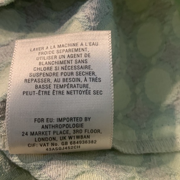 ANTHROPOLOGIE MAEVE SEREN JACQUARD POLKA DOT SKIRT GI SZ SMALL CAREER EVERYDAY - Picture 13 of 13